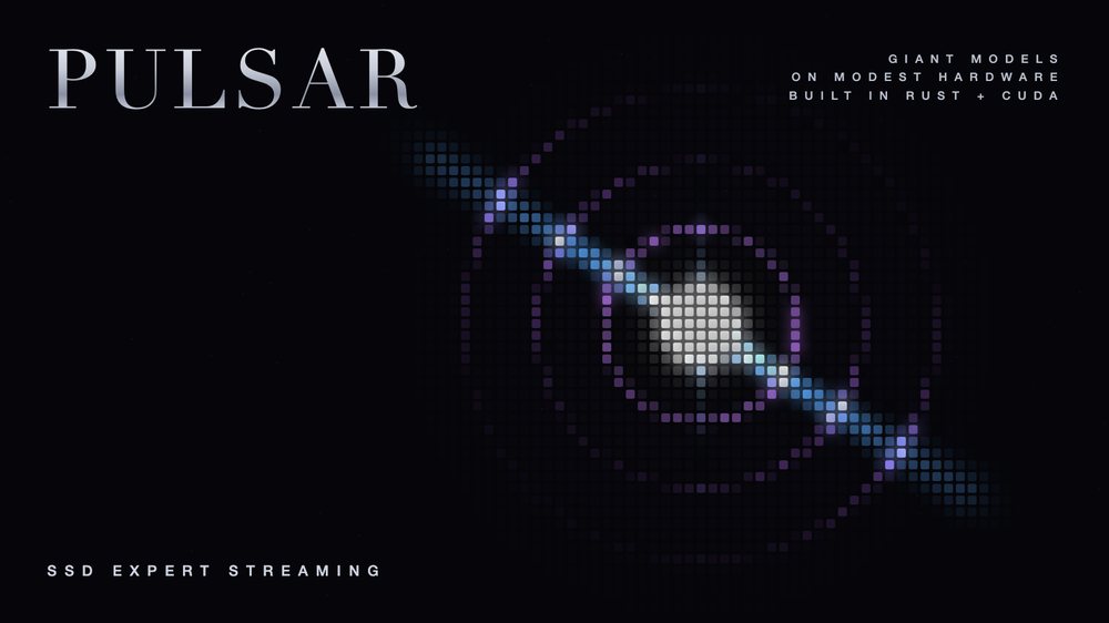 Pulsar engine poster — SSD expert streaming